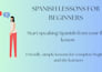 teach you spanish for beginners with patient lessons